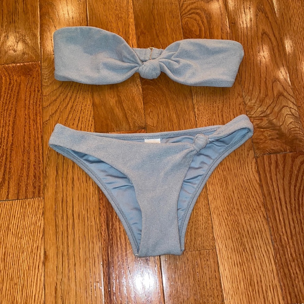 Blue bikini set - Picture 2 of 6
